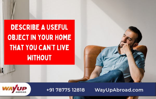 Describe a Useful Object in Your Home That You Can’t Live Without